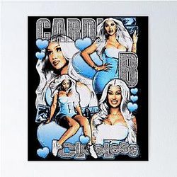 Art Cardi B Poster