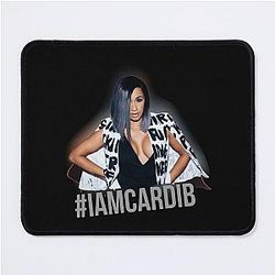 Art Cardi B Mouse Pad
