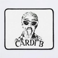Art Cardi B Mouse Pad
