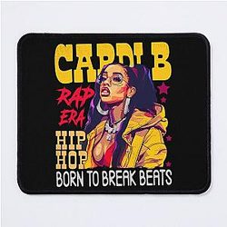 Art Cardi B Mouse Pad