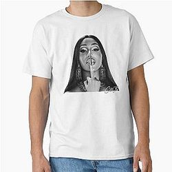 Vintage Cardi B Little Miss Drama Tour Cardi B Classic T-Shirt