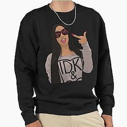 Art Cardi B Pullover Sweatshirt