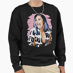 Art Cardi B Pullover Sweatshirt