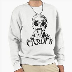 Art Cardi B Pullover Sweatshirt