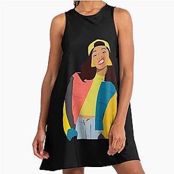 Art Cardi B A-Line Dress