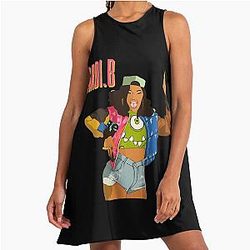 Art Cardi B Aline Dress