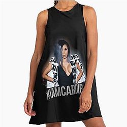Art Cardi B Aline Dress