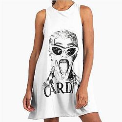 Art Cardi B Aline Dress