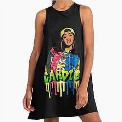 Art Cardi B Aline Dress