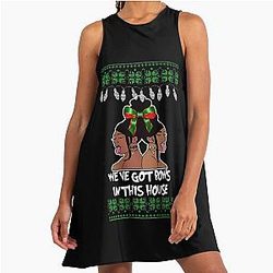 Art Cardi B Aline Dress