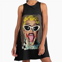 Art Cardi B A-Line Dress