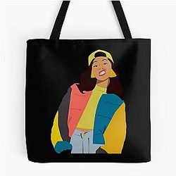 Art Cardi B All Over Print Tote Bag