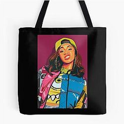 Art Cardi B All Over Print Tote Bag