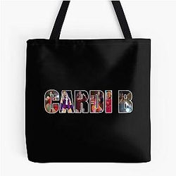 Art Cardi B All Over Print Tote Bag