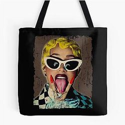 Art Cardi B All Over Print Tote Bag