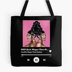 Art Cardi B All Over Print Tote Bag