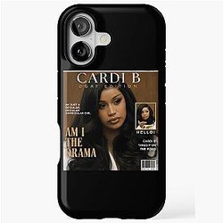 Cardi B Magazine Cover Hip Hop iPhone Case