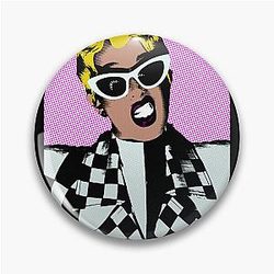 Art Cardi B Pin