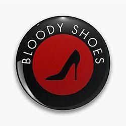 Bloody Shoes Cardi B Pin