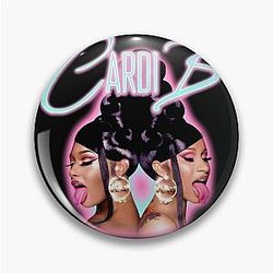 Art Cardi B Pin