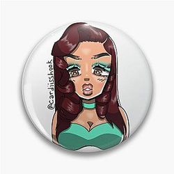 Cardi B - Am I the Drama (Red Hair) Pin