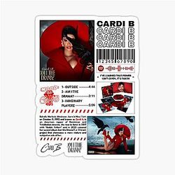 Cardi B Is the Drama Sticker