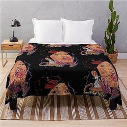 Cardi B 90s Throw Blanket