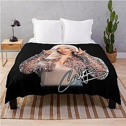 Cardi B Sparkle Little Miss Drama Tour 2026 Throw Blanket