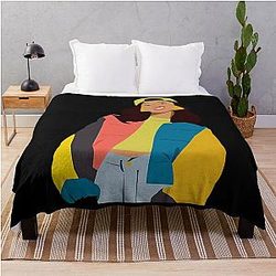 Art Cardi B Throw Blanket