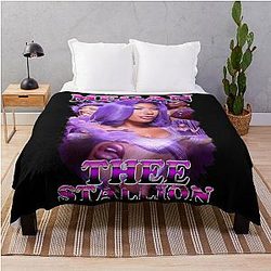 Art Cardi B Throw Blanket