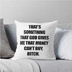 Cardi B Funny Throw Pillow