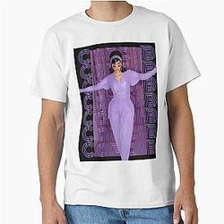 Cardi B Purple Design T-Shirt