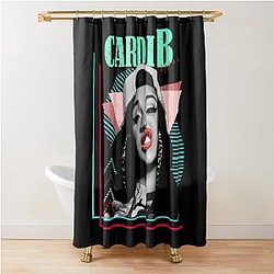 Art Cardi B Shower Curtain