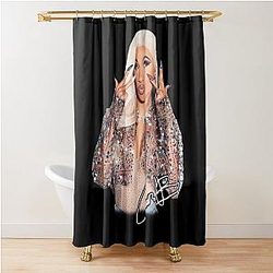 Cardi B Sparkle Little Miss Drama Tour Shower Curtain
