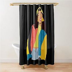 Art Cardi B Shower Curtain
