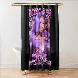 Art Cardi B Shower Curtain