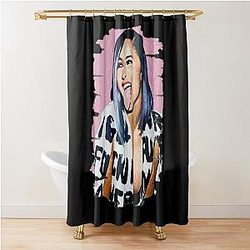 Art Cardi B Shower Curtain