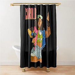 Art Cardi B Shower Curtain