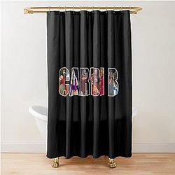 Art Cardi B Shower Curtain