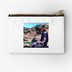 Carey Hart is a famous racer Carey Hart Zipper Pouches