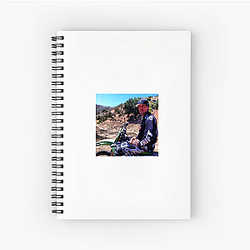 Carey Hart is a famous racer Carey Hart Notebook