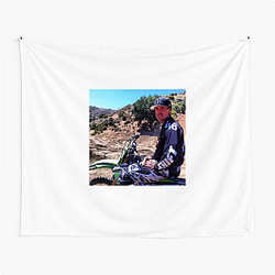 Carey Hart is a famous racer Carey Hart Tapestries