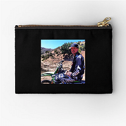 Carey Hart is a famous racer Carey Hart Zipper Pouches