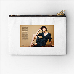 Silver Screen Goddess Carla Gugino Zipper Pouches