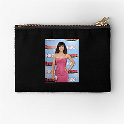 Red Carpet Queen Carla Gugino Zipper Pouches