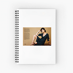 Silver Screen Goddess Carla Gugino Notebook