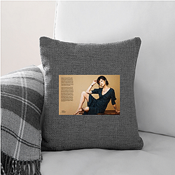 Silver Screen Goddess Carla Gugino Pillows Cover