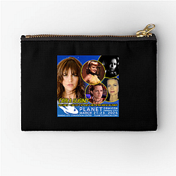 Academy Award Winner Carla Gugino Zipper Pouches