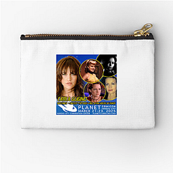 Academy Award Winner Carla Gugino Zipper Pouches