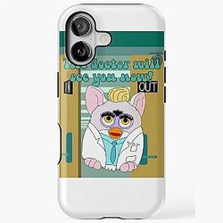 Twilight Carlisle Cullen Twilight Furby vampire doctor iPhone Tough Case